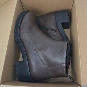 Camper Women’s Brown Leather Ankle Boots – EU 37 (US 6.5–7) – With Box EY